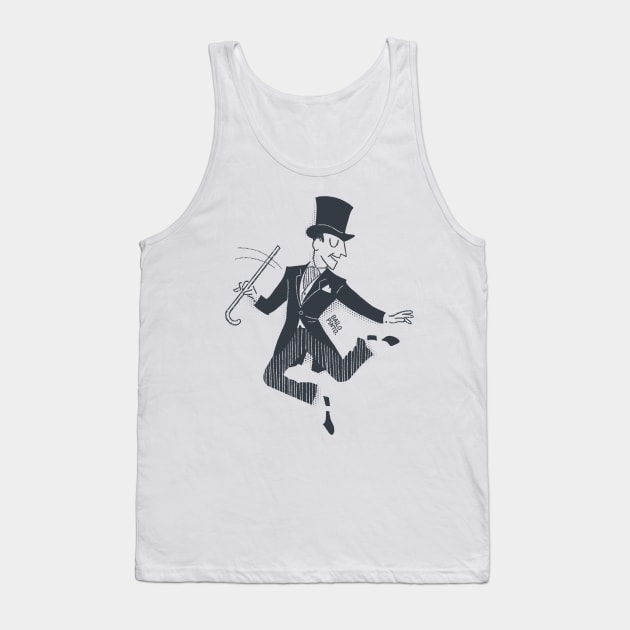 Fred Astaire Dancing Tank Top by bailopinto